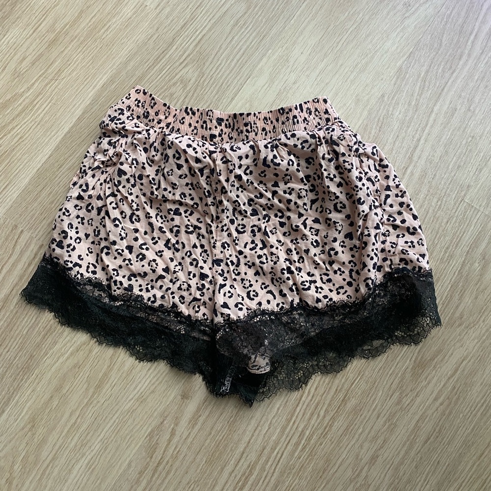Victoria’s Secret Leopard PJ Shorts
